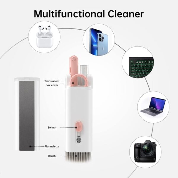 7 In 1 Keyboard Cleaning Brush Mobile Accessories - Image 6