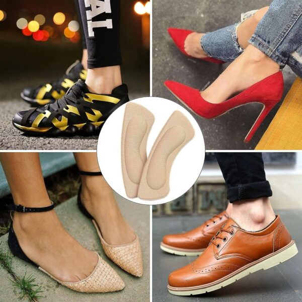 Heel Liner Grips Cushions For Loose Shoes 3 Pairs - Image 5