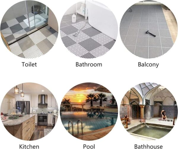 Interlocking Floor Mat For Bathroom - Image 6