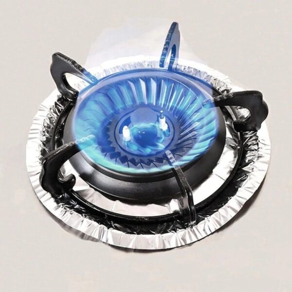 Round Aluminium Foil Stove Burner Cover 10 Pcs - Image 5
