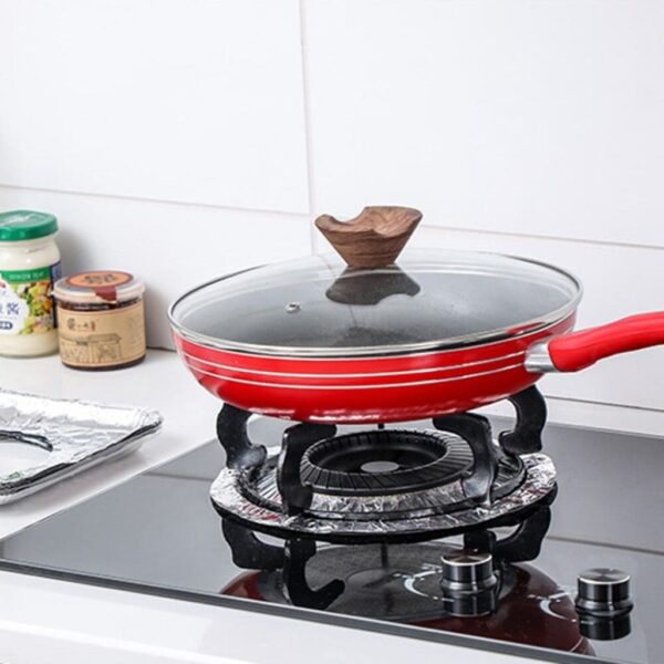 Round Aluminium Foil Stove Burner Cover 10 Pcs - Image 3