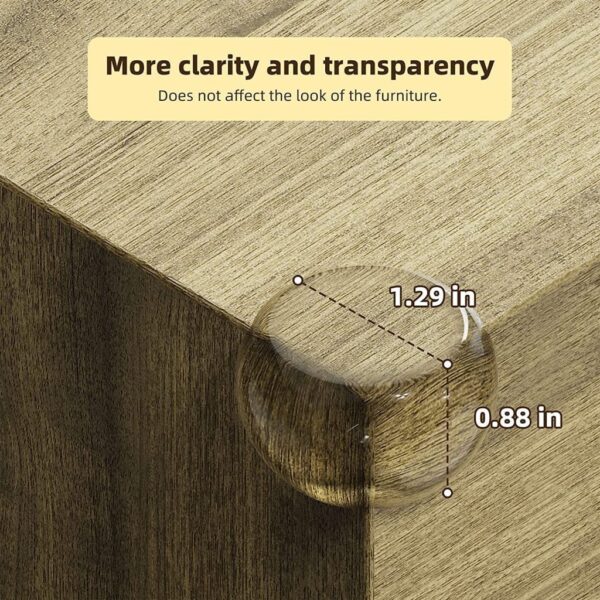 Baby Safety Protection Table Corner Round Shape 8 Pcs - Image 3