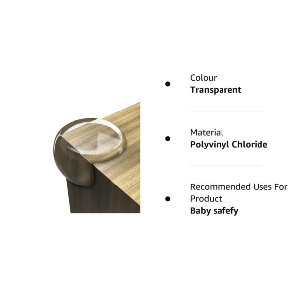 Baby Safety Protection Table Corner Round Shape 8 Pcs - Image 2