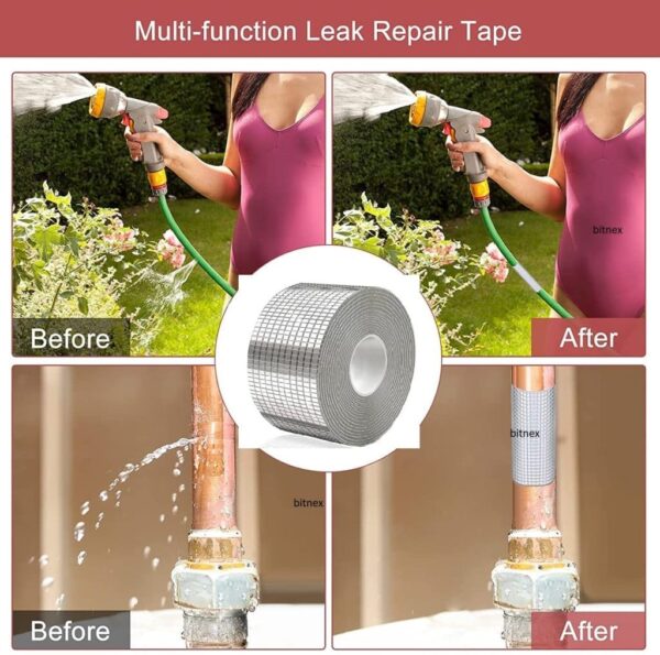 Aluminum Foil Self Adhesive Heat Reflecting Insulation Tape - Image 3