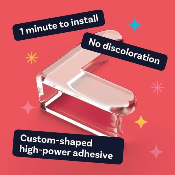 Baby Safety Protection Table Corner V Shape 8 Pcs - Image 5